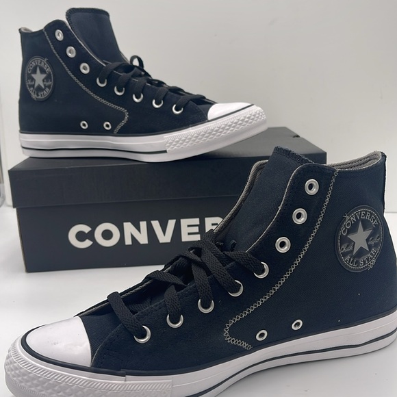 Converse Men’s Chuck Taylor All Star Mix Material 'Black' - A08186C Expeditedshi - Picture 15 of 16